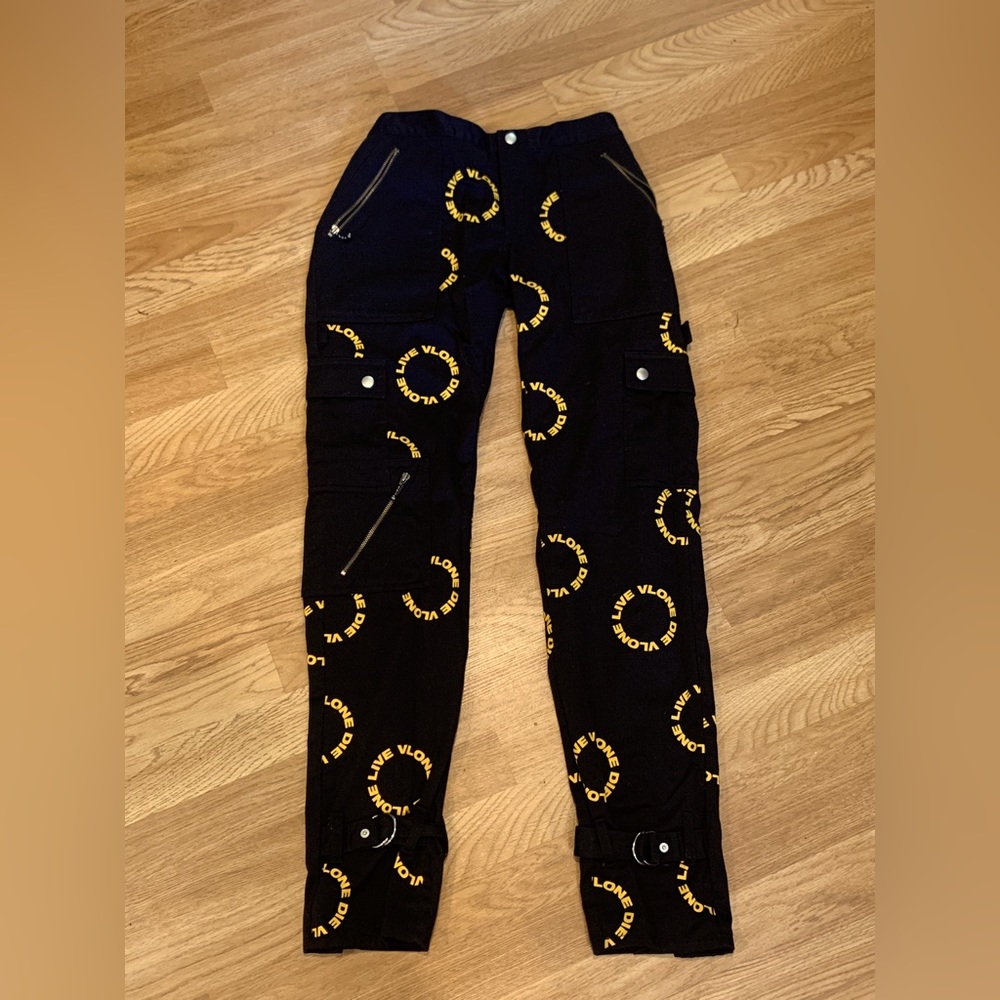 Vlone Bondage pants- missing straps